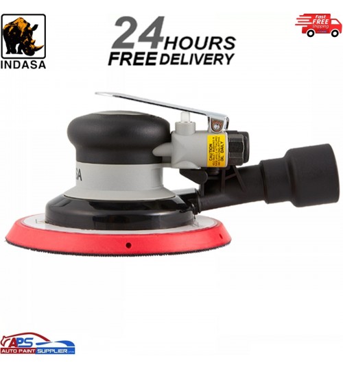 INDASA 463208 A-SERIES 150mm 6" High Performance 5mm Random Orbit Air Sander